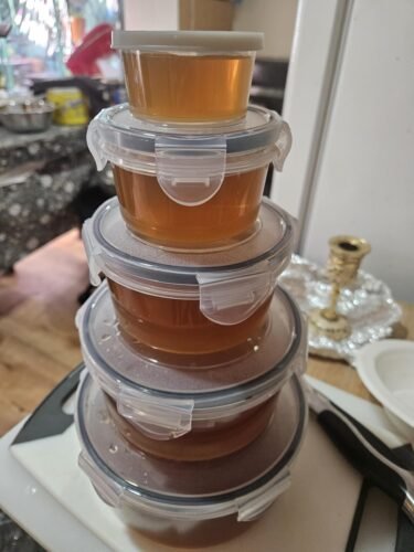 JSCARES 40 PCS Food Storage Containers with Lids Airtight (20 Lids &20 Containers) - Leakproof Meal-Prep Containers for Kitchen Storage Reusable Plastic Microwave/Dishwasher Safe with Labels & Pen photo review