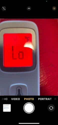 No-Touch Thermometer for Adults and Kids. Accurate Digital Baby Thermometer. Fever Alarm & Silent Mode. 2 in 1 Forehead & Object Mode photo review