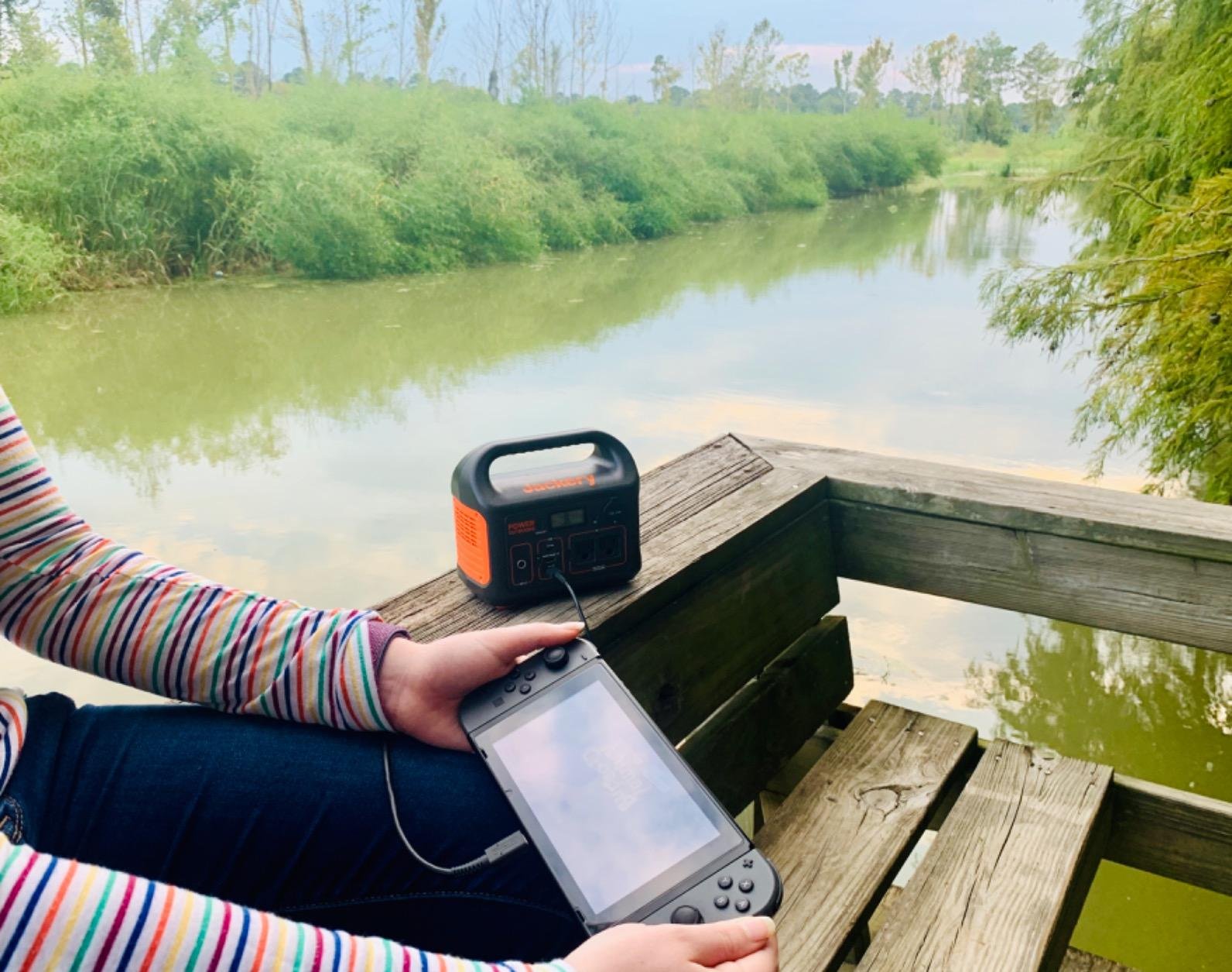 Jackery Portable Power Station Explorer 300. 293Wh Backup Lithium Battery. Solar Generator for Outdoors Camping Travel Hunting Blackout (Solar Panel Optional) photo review