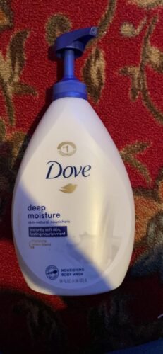 Dove Body Wash Deep Moisture for 24hr Lotion-Soft Skin Moisture Moisturizing Skin Cleanser with No Sulfates No Parabens 30.6 oz photo review
