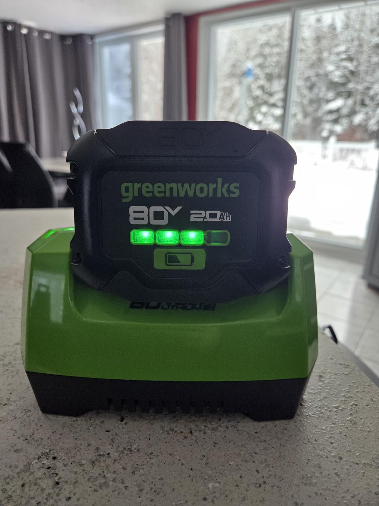 Greenworks 8 Amp 12-Inch Electric Corded Snow Shovel. 20ft Throwing Distance. 12 Wide & 6 Deep Clearing. 300Lbs/Min Snow Thrower Blower Removal Tool for Patio/Driveway/Steps/Sidewalk/Winter Storm photo review