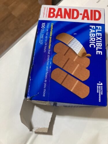 Band-Aid Brand Flexible Fabric Adhesive Bandages. Comfortable Flexible Protection & Wound Care of Minor Cuts & Scrapes. Quilt-Aid Technology to Cushion Painful Wounds. All One Size. 30 ct photo review