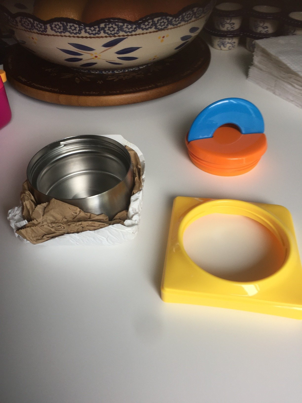 Omie OmieBox Bento Box for Kids - Insulated Lunch Box with Leak Proof Food Jar - 3 Compartments. 2 Temperature Zones - (Meadow) photo review