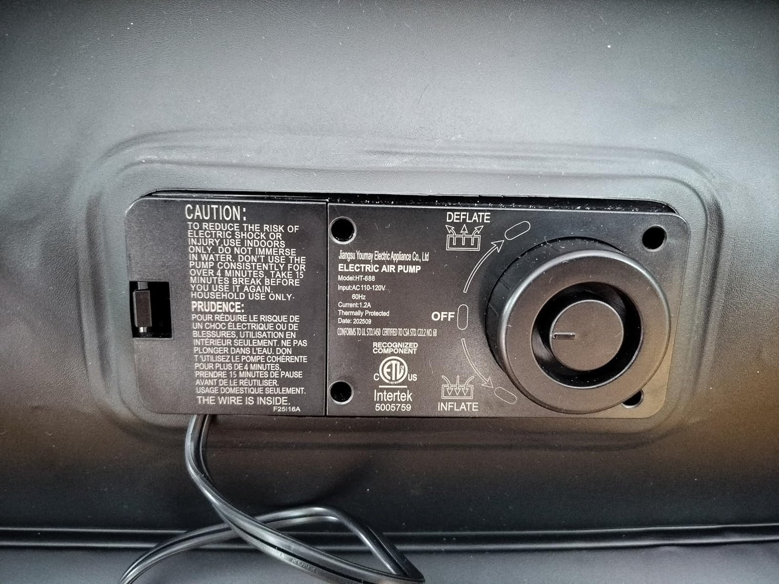 Queen Air Mattress with Built-in Pump. 18 Raised Blow Up Mattress. 800 lbs Max Honeycomb Air Bed. 48Hr Leak-Proof Test. 3min Inflatable Mattress for Home. Guests. Camping. Colchones inflables photo review