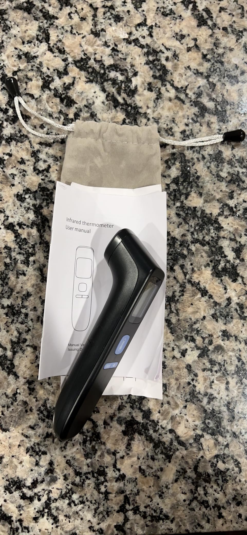 No-Touch Thermometer for Adults and Kids. Accurate Digital Baby Thermometer. Fever Alarm & Silent Mode. 2 in 1 Forehead & Object Mode photo review