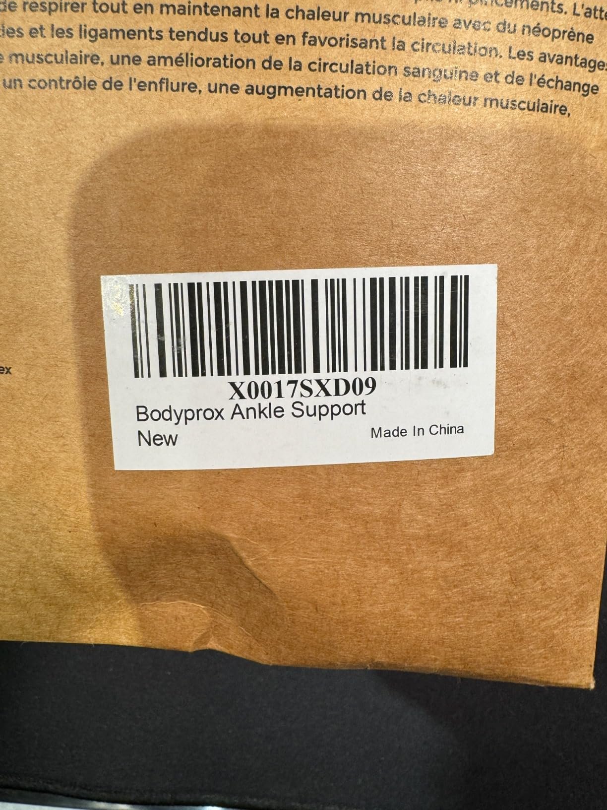 Bodyprox Ankle Support Brace. Breathable Neoprene Sleeve. Adjustable Wrap! (1 Pack) photo review