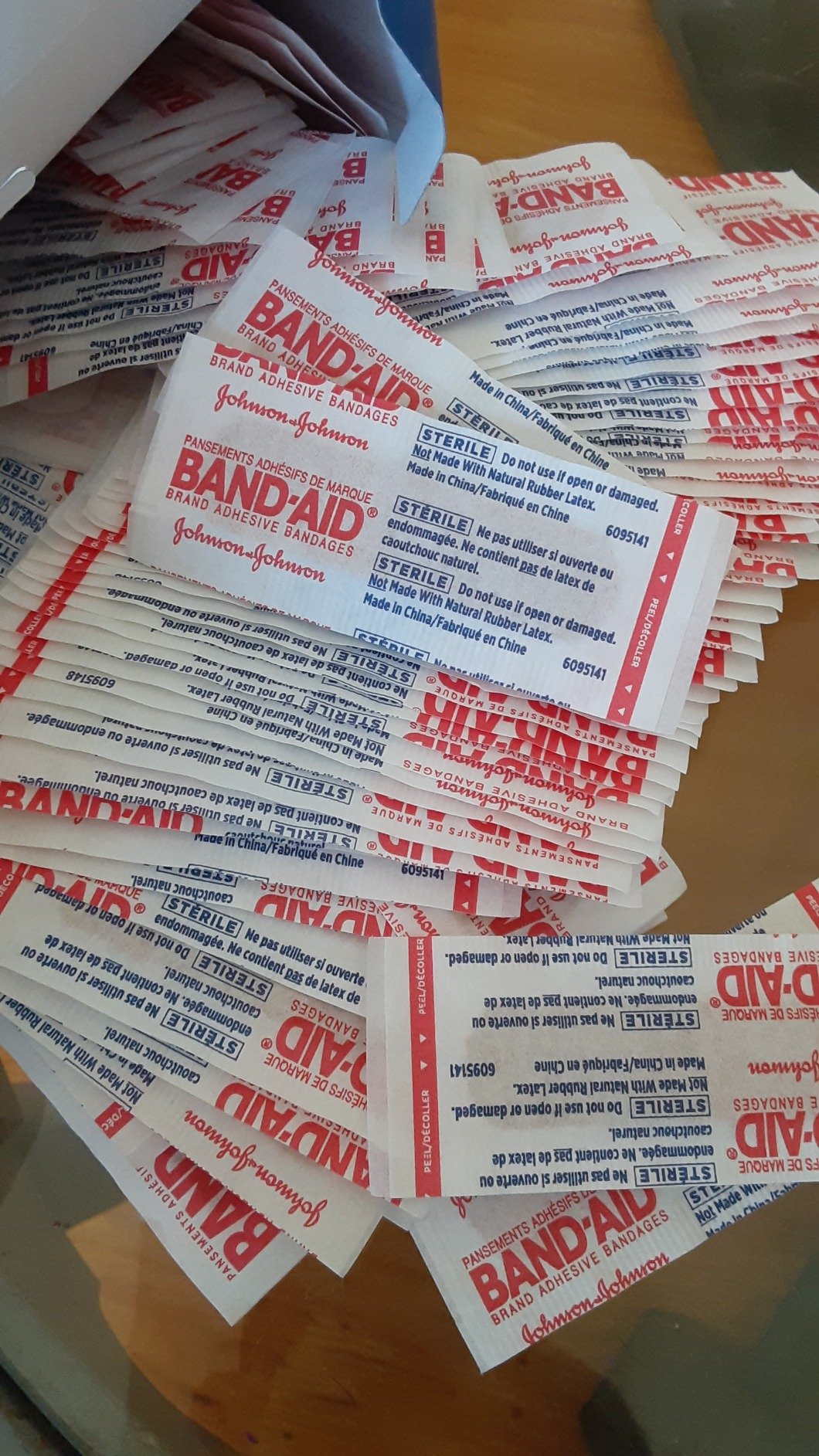Band-Aid Brand Flexible Fabric Adhesive Bandages. Comfortable Flexible Protection & Wound Care of Minor Cuts & Scrapes. Quilt-Aid Technology to Cushion Painful Wounds. All One Size. 30 ct photo review
