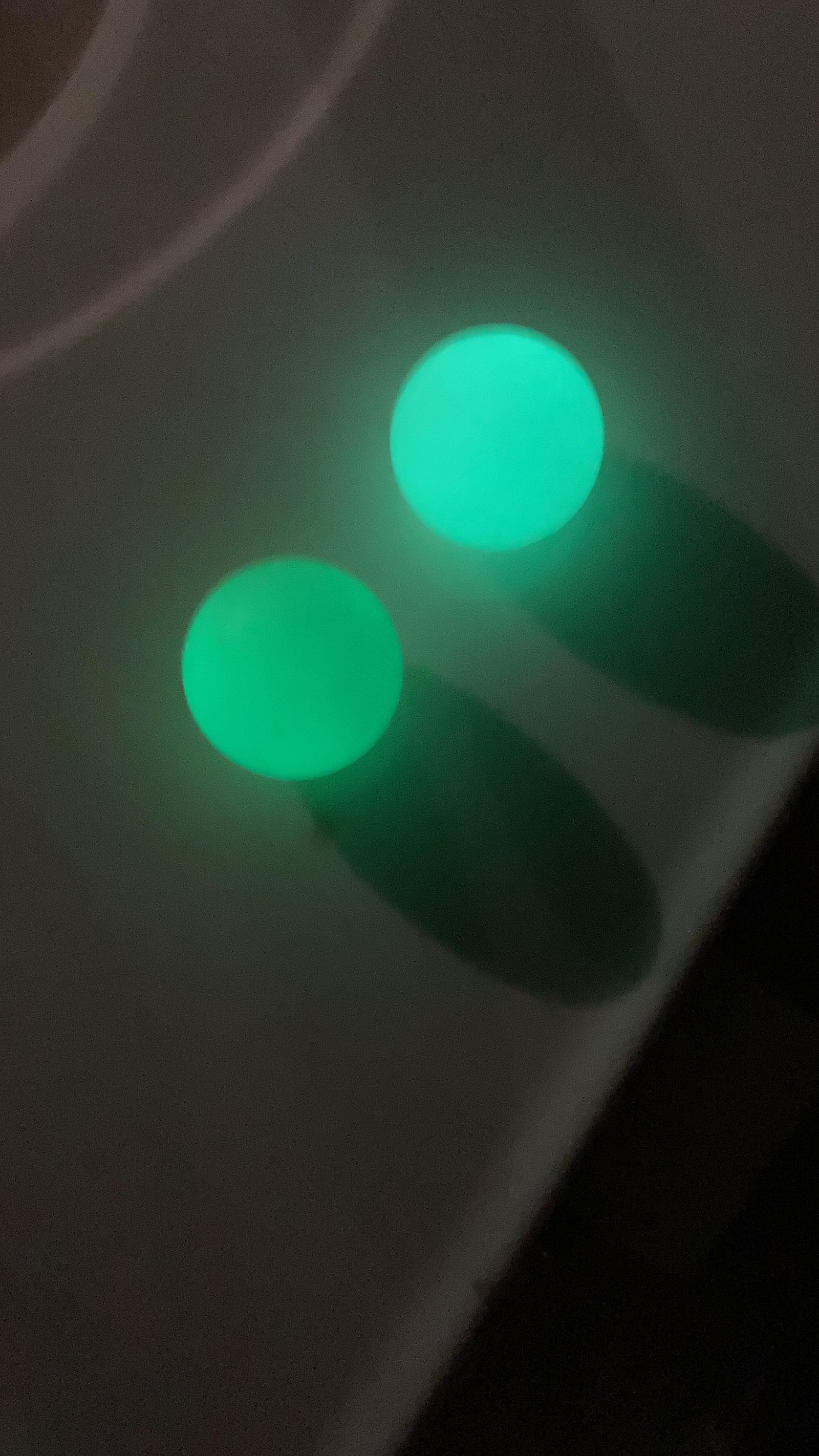 Glow in The Dark Sticky Balls That Stick to The Ceiling.Stress Balls for Kids and Adults.Glowing Sticky Balls.ASMR Cool Stuff for Teens.Elevated Balls.Ceiling Balls.Lumi Balls.Stocking Stuffers(4Pcs) photo review