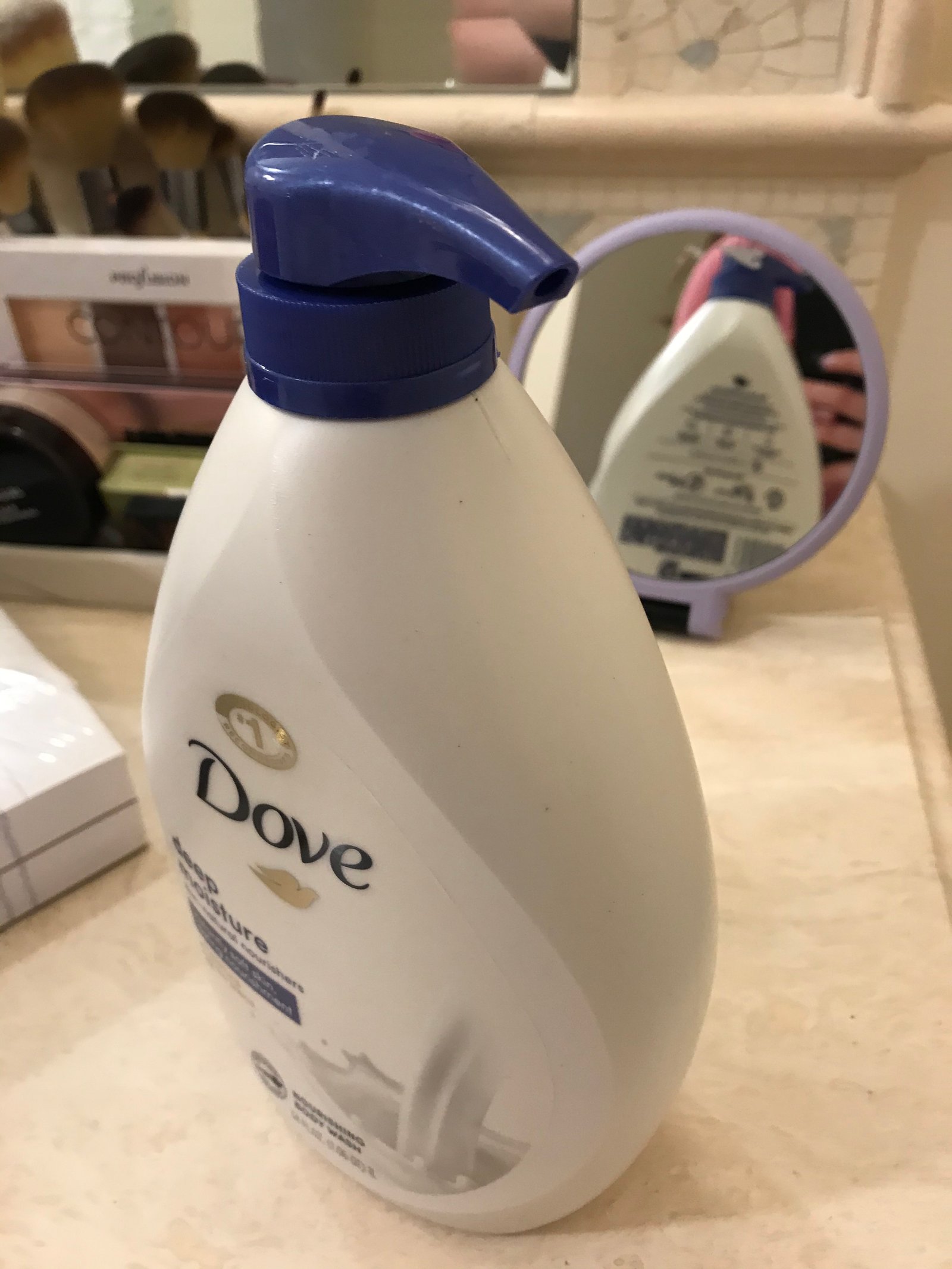 Dove Body Wash Deep Moisture for 24hr Lotion-Soft Skin Moisture Moisturizing Skin Cleanser with No Sulfates No Parabens 30.6 oz photo review