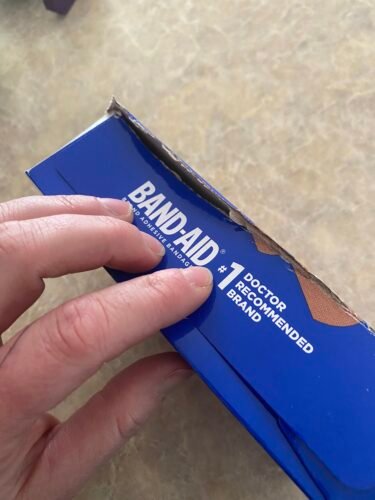 Band-Aid Brand Flexible Fabric Adhesive Bandages. Comfortable Flexible Protection & Wound Care of Minor Cuts & Scrapes. Quilt-Aid Technology to Cushion Painful Wounds. All One Size. 30 ct photo review